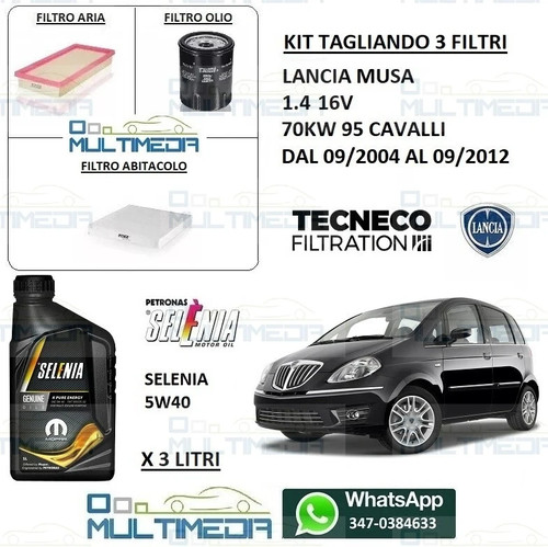 Kit tagliando filtri olio - tagliando,
