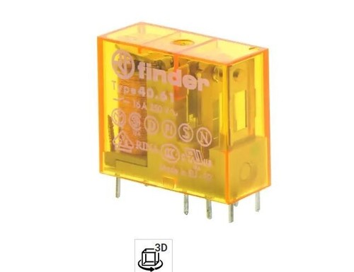 Mini rele scambio 16a con - mini, 1