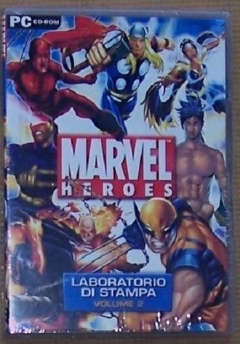 Marvel heroes laboratorio - marvel,