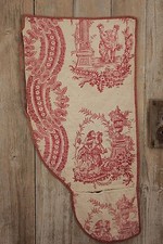 Toile jouy valance antica - jouy,