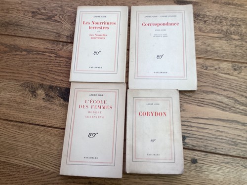 Lot livres andré - lot, gide