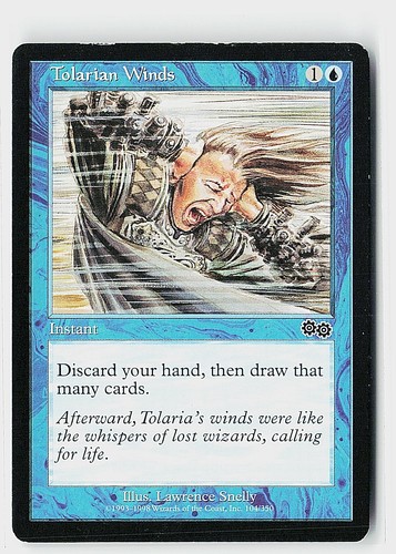 Tolarian winds urza saga - tolarian,