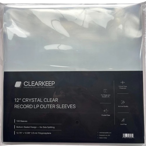 100 clear plastic - 100, vinyl