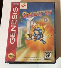 Sparkster Sega Genesis CIB con