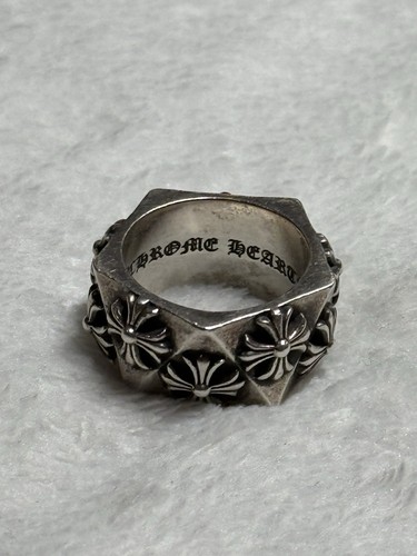 Anello pentagono croce - pentagono, di