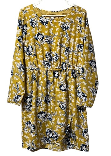 Abito crew giallo blu - j.,