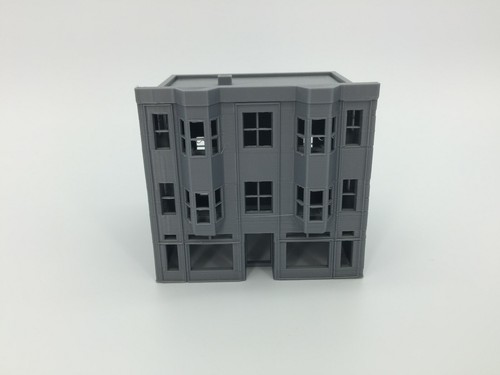 Edificio blocco negozi 3 - edificio,