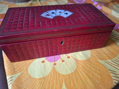 Scatola porta carte poker - scatola,
