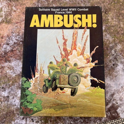 Ambush board game 100 - board,