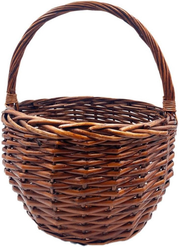 Cesta paniere vimini con - paniere,