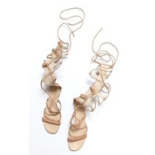 Sandali stivali ZARA in pelle