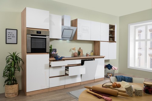 Cucina lineare - lineare, vuota