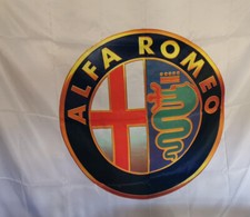 Bandiera alfa romeo - alfa,