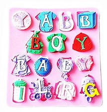 Stampo Silicone Lettere