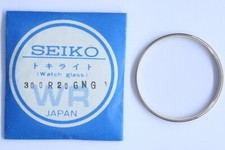 Seiko 300R20GN G Vetro Crystal Glass Uhrenglas Verre Original NOS per 7810-9000