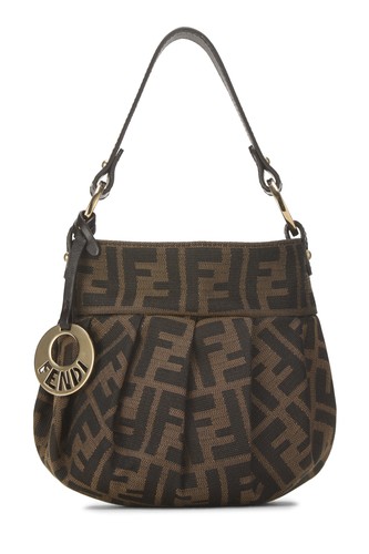 Fendi brown zucca canvas - brown,