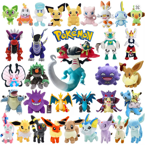 Vari pokémon peluche pupazzi - pokémon,