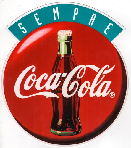 Coca cola italia adesivo - ,