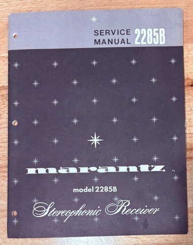 Manuale servizio marantz - servizio,