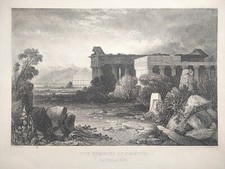 1845 ACQUAFORTE I TEMPLI DI