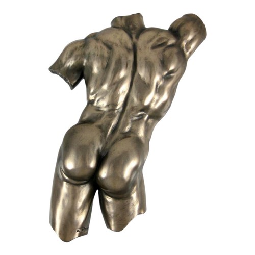 Targa sul retro - maschile, nudo