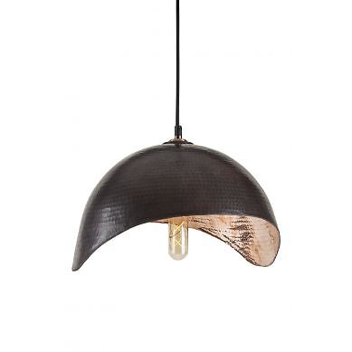 Una grande lampada ovale - , in