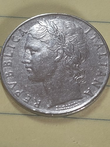 1956 italy 100 lire - lire, coin