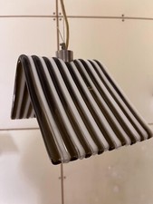 VENINI - SCIARADA a Tegola in vetro a canne a sospensione