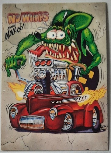 1996 rat fink card wimps - card,