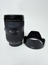 Very Good-SONY Carl Zeiss Vario-Sonnar T* 24-70mm f/2.8 ZA SSM W/Caps & Hood!