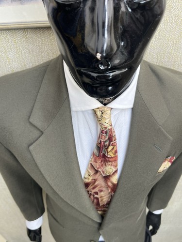 Cerrero blazer uomo - lana, verde