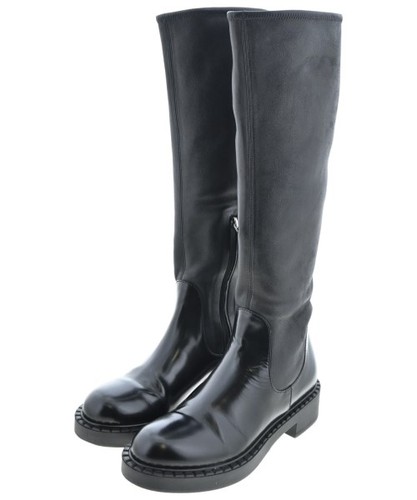 Prada boots black approx - prada,