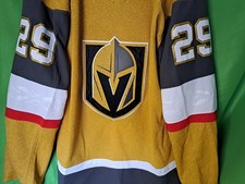 VIDEO XL mens Marc Andre Fleury jersey Las Vegas Golden Knights adidas 54 gold