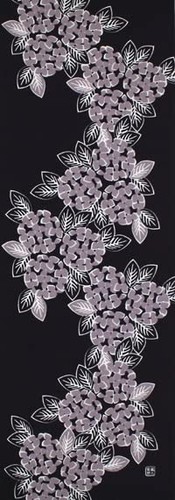 Arazzo cotone hydrangea - in,