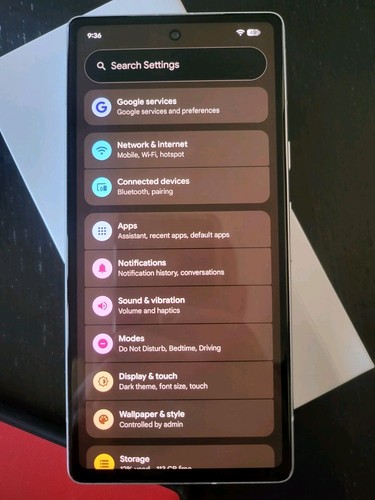 Smartphone google pixel - google, 7a