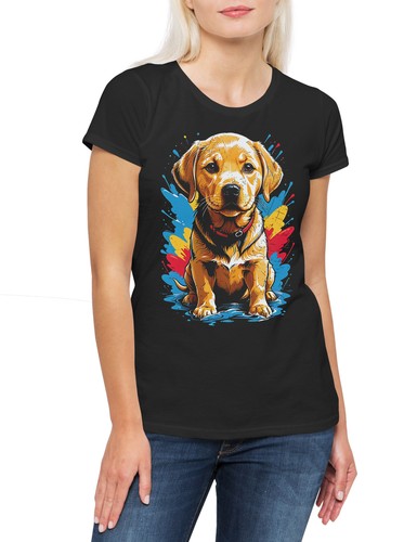 Shirt donna labrador puppy - t-shirt,
