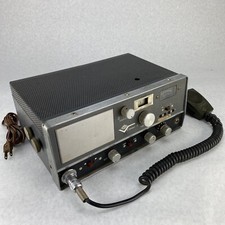 USL Contact 8 radio ricetrasmettitore CB vintage 8 canali con microfono e cavo di alimentazione