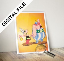 Riproduzione poster Uderzo