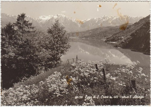 Lago croce verso l - lago,