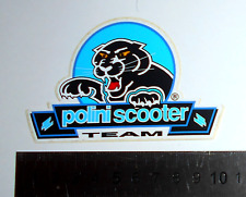 ADESIVO STICKER AUTOCOLLANT VINTAGE AUTO MOTO TUNING POLINI SCOOTER TEAM