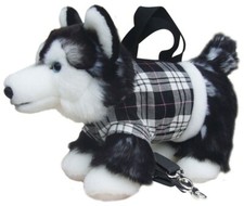 Siberian Husky borsa peluche