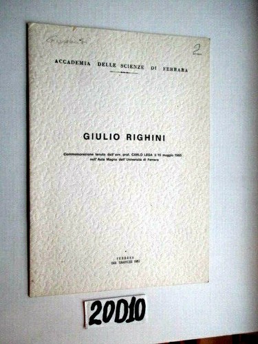 Ferrara giulio righini - ferrara,
