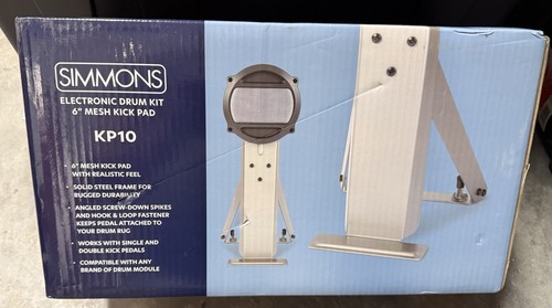 Simmons kp10 kick drum pad - simmons,