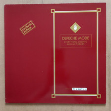 LP 45 33 giri 12'' DEPECHE MODE Everything Counts and Live Tracks 1983 Germ Mute