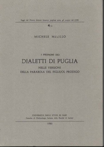 Libri melillo pronomi dialetti - libri,