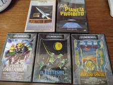 LOTTO 6 DVD FANTASCIENZA CLASSICA IL PIANETA PROIBITO GLI INVASORI SPAZIALI