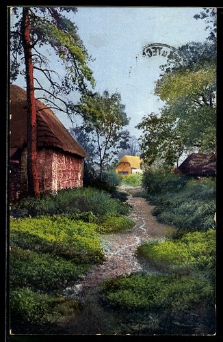 Cartolina artista fotocromia - d'artista,