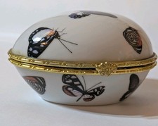 Vintage Porcelain Egg Trinket