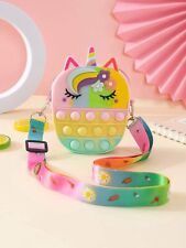 Borsa rosa unicorno per