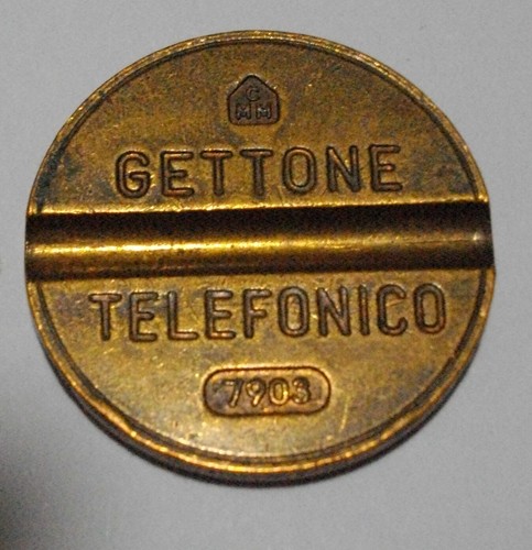 Gettone telefonico sip 7903 - gettone,